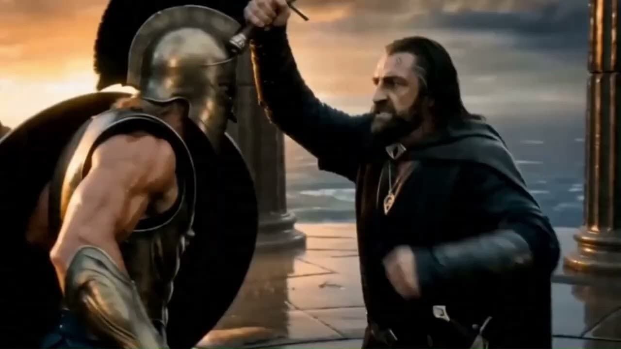 BRAD PITT & VIGGO MORTENSEN: ACHILLES VS ARAGORN BATTLE ⚔️🌊